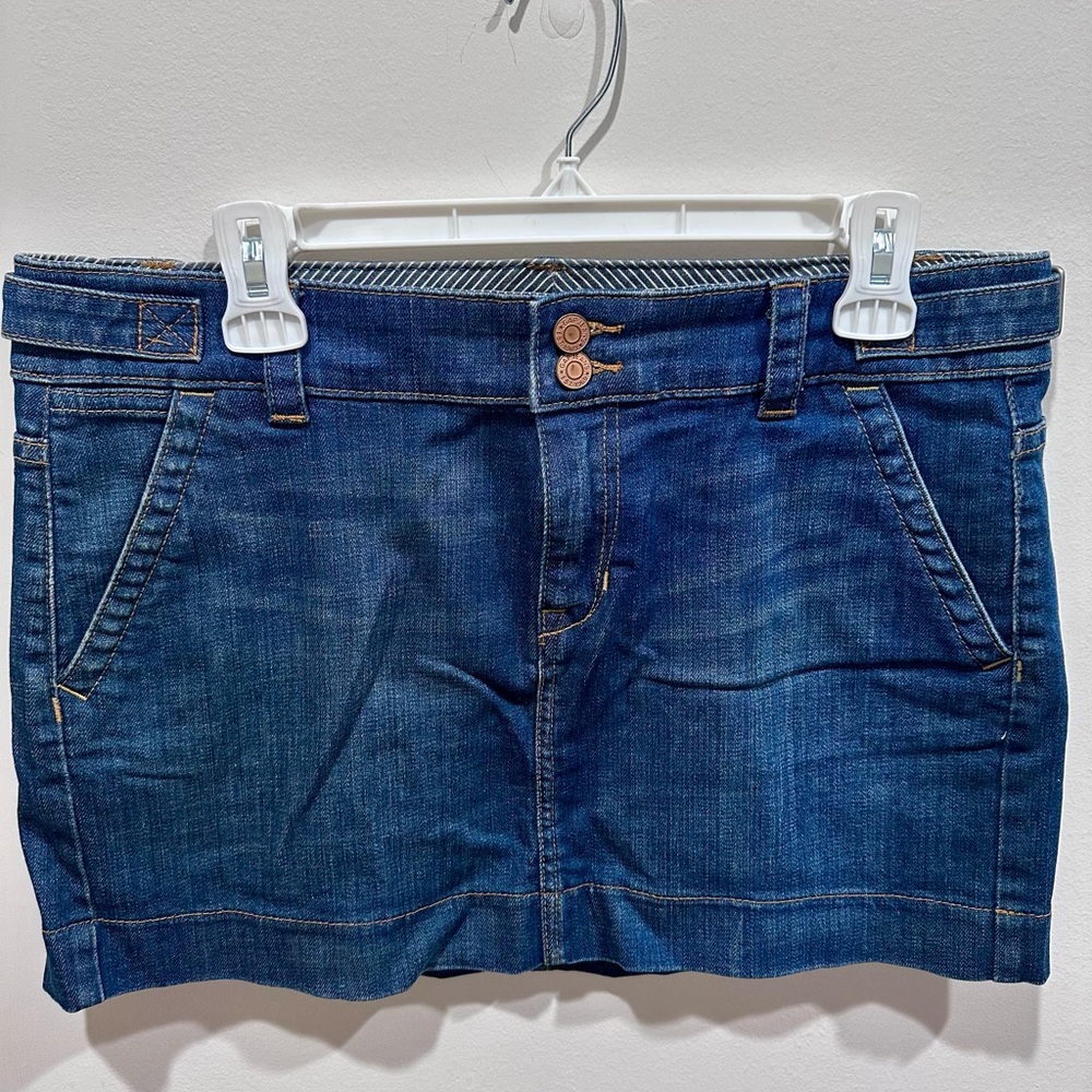 Denim Mini Skirt